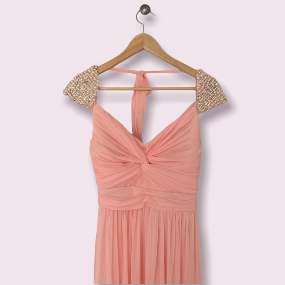 Prom dress with Jewels appliqué - Picture 2 of 6